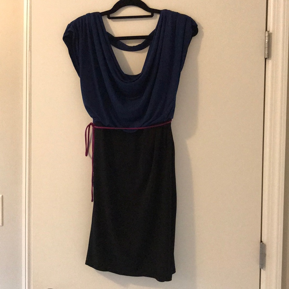 Laundry Navy and Black Dress